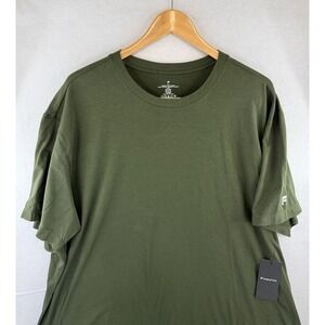 Fabletics Green Knit Crew Neck Short Sleeve Men's T-Shirt Size 2X